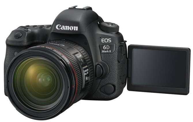Компания Canon представила две новые камеры - полнокадровый EOS 6D Mark II (26,2 Мпикс) и самый легкий EOS 200D в мире